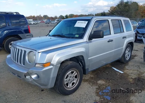 2009 Jeep Patriot Sport из США, поврежденный, VIN 1J8FT28BX9D122964